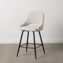 Taburete Crema Tejido  PÉREZ ÁVILA