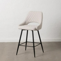 Taburete Crema Tejido  PÉREZ ÁVILA