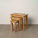 Set 3 Mesas Madera Natural  PÉREZ ÁVILA