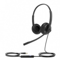 YEALINK Auricular Biaural USB a - Uc UH34 Dual