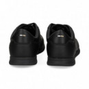 Banda Picada Deportivo Piel Negro  HUGO BOSS