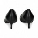 Salon Aplique Piel Negro  MICHAEL KORS