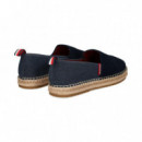 Alpargata Textil+ante Azul  TOMMY HILFIGER