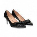 Salon Lazo Reptil Negro  LOVE MOSCHINO