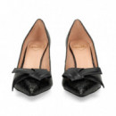 Salon Lazo Reptil Negro  LOVE MOSCHINO