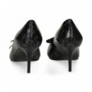 Salon Lazo Reptil Negro  LOVE MOSCHINO