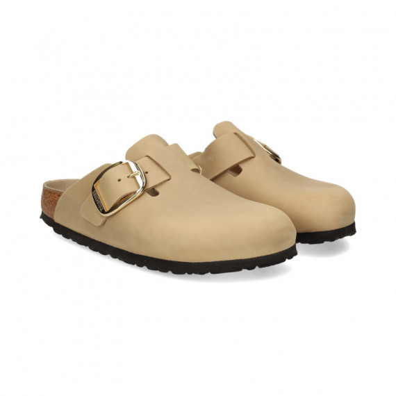 Zueco Hebilla Big Piel Cuero  BIRKENSTOCK