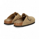 Zueco Hebilla Big Piel Cuero  BIRKENSTOCK