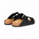 Pala 2 Hebillas Birko Flor Negro  BIRKENSTOCK