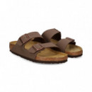 Pala 2 Hebillas Birkibuc Moca  BIRKENSTOCK