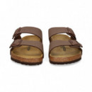 Pala 2 Hebillas Birkibuc Moca  BIRKENSTOCK
