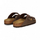 Pala 2 Hebillas Birkibuc Moca  BIRKENSTOCK