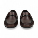 Conductor Eslabon Piel Moka  HUGO BOSS