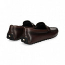 Conductor Eslabon Piel Moka  HUGO BOSS