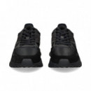 Deportivo Ante+nylon Todo Negro  HUGO BOSS