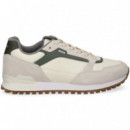 Deportivo Ante+nylon Beige  HUGO BOSS