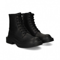 Botin Piel Negro  CAMPER