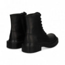 Botin Piel Negro  CAMPER