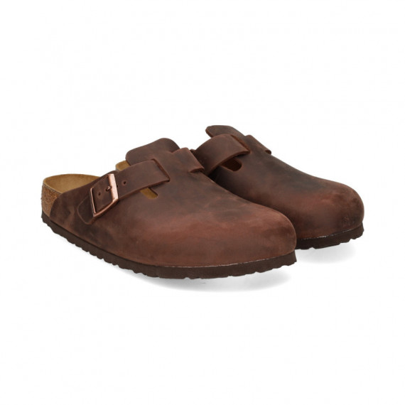 Zueco Hebilla Grass Marron  BIRKENSTOCK