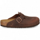 Zueco Hebilla Grass Marron  BIRKENSTOCK