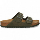 Pala 2 Hebillas Vegana Verde  BIRKENSTOCK