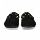 Zueco Hebilla+tachas ante Negro  BIRKENSTOCK