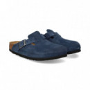 Zueco Hebilla ante Azul  BIRKENSTOCK