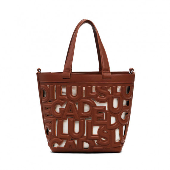 Bolso Letras Troquelado Pequeño  DESIGUAL