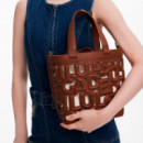 Bolso Letras Troquelado Pequeño  DESIGUAL