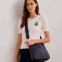 Bolso Cruzado Cameryn de Piel Granulada  RALPH LAUREN BAGS