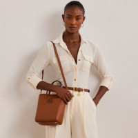 Bolso Tote Cameryn de Piel Granulada  RALPH LAUREN BAGS