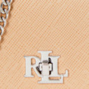 Bandolera Cruzada de Piel con Textura  RALPH LAUREN BAGS