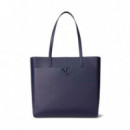 Bolso Tote Cameryn Grande Piel Granulada  RALPH LAUREN BAGS