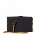 Bolso Cruzado de Piel con Textura  RALPH LAUREN BAGS