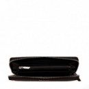 Cartera Grande con Cremallera en el Contorno con Rfid  CALVIN KLEIN JEANS