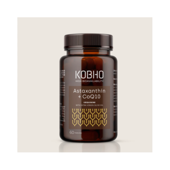 Kobho Astaxantina + COQ10  60CAPS  KOBHO LABS