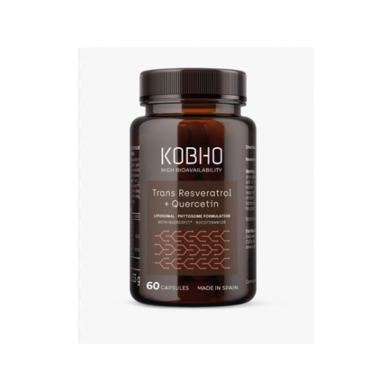 Kobho Trans Resveratrol + Quercetina 60CAPS  KOBHO LABS