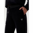 Pantalón Chándal de Terciopelo de GUESS