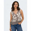 Top de Espalda Abierta Onlrichiza de ONLY