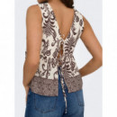 Top de Espalda Abierta Onlrichiza de ONLY