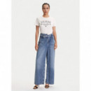 Camiseta con Logotipo Corte Regular de GUESS