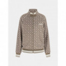 Sudadera de Neopreno con Cremallera de GUESS