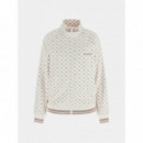 Sudadera de Neopreno con Cremallera de GUESS