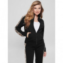 Sudadera Banda con Logo Lateral de GUESS