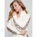 Sudadera Banda con Logo Lateral de GUESS