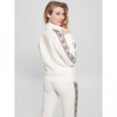 Sudadera Banda con Logo Lateral de GUESS