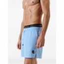 KARL LAGERFELD - Ikon Elastic Boardshorts - 1WH - A1M46058/1WH