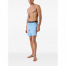 KARL LAGERFELD - Ikon Elastic Boardshorts - 1WH - A1M46058/1WH