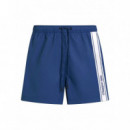 KARL LAGERFELD - Elongated Logo Boardshorts - 1WN - A3M46002/1WN