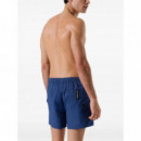 KARL LAGERFELD - Elongated Logo Boardshorts - 1WN - A3M46002/1WN